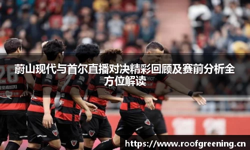 蔚山现代与首尔直播对决精彩回顾及赛前分析全方位解读